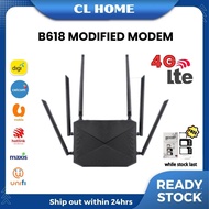 Latest model B618 Modified Unlimited Hotspot 4G LTE Modem Router