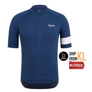 BSpace Cycling Jersey Blue Short Sleeve MTB Road Bike Jerseys Baju Basikal