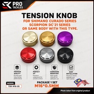 CURADO TENSION KNOB CAP FOR SHIMANO CURADO DC GRAPPLER 301 SCORPION DC PARTS
