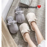 Chappalang Room Slippers Flurry Home Slippers Kasut Pakai dalam rumah Room Shoes Indoor Shoes Cute C