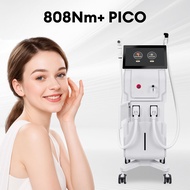 【 Singapore Training 】Vertical Multifunctional Nd Yag Laser 808nm Diode Hair Removal Tattoo Laser Pi