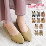 ✨預訂包郵✨日本製🇯🇵Milky Milky 糖果色休閒平底鞋