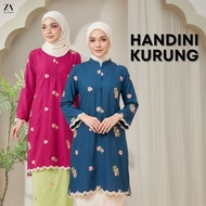 ZOE ARISAH Handini Kurung 2026 Baju Moden Loose Labuh Emyra Lace Muslimah Kebarung Rosalia Oversaiz 
