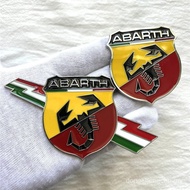 Logo kereta logam Abbas Abarth Scorpion sesuai untuk pelekat hiasan bahagian belakang badan kereta.