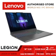 Lenovo LEGION S7 16IRH8 | 82Y3001TSB | 16" 3.2K | i9-13900 | RTX 4070 | 32GB RAM | 1TB SSD | Win11 | 2Y