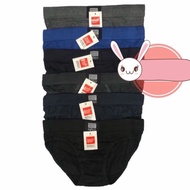 6Pcs/12Pcs Bench body Brief Mens Underwear 100% Cotton