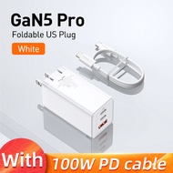 2.18Baseus หัวชาร์จเร็ว 65W GaN5 Pro USB C Charger Quick Charge QC4.0 PD3.0 Type C Fast USB Wall Cha