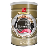 SUNWAY 鄉味 多穀粉 黑芝麻核桃  1罐  500g