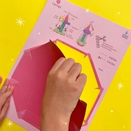 DIY Paper Craft | DIY Carousel Themepark Paper Craft set | For Kids Age 5-10