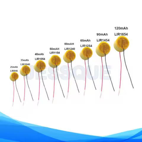 Rechargeable 25mAh LIR940 LIR1040 LIR1054 LIR1240 LIR1254 LIR1454 LIR1654 Button Bluetooth Handsfree
