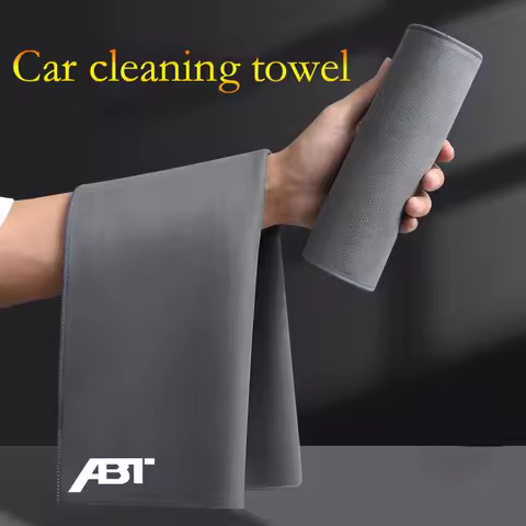 Car cleaning microfiber towel suede coral fleece dry cloth for ABT Audi RS3 RS4 RS5 RS6 RS7 S4 S5 S6
