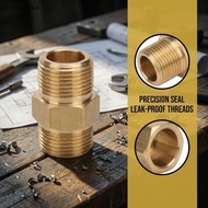 F/M Hose Barb Hose Connector, Durable Brass Fitting 3/8" 1/4" M14 M18 M22