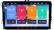 Android 9.0 Car Stereo For VW Seat Skoda with 9 Inch HD Digital Multi-touch Screen Bluetooth Head Unit Car Radio Multimedia Player Supports Wifi GPS Full RCA Output OBD Mirror Link