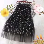 Rok Tutu Motif Bunga Import Terbaru