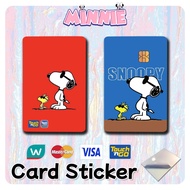 [ Snoopy ] Touch n Go Card Sticker TNG Card/NFC Card/Watsons Card/ACCESS Card/MASTER/VISA/CREDIT/DEB