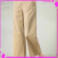 Eyouth 1062 Women High Waist Wide Cropped Trousers