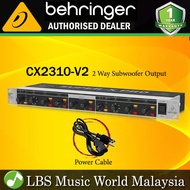 Behringer CX2310-V2 High Precision Stereo with Subwoofer Output (CX2310V2 CX2310 V2)