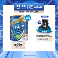 [Bundle of 3] Ensure® Life StrengthProᵀᴹ Plant Based 800g