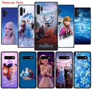 NR25 Disney Frozen Ⅱ Soft silicone Case for Samsung A6 A8 A6+ A8+ Plus A7 A9 2018