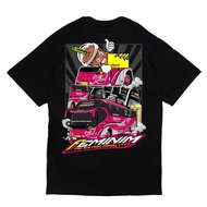 [B19] Wijaya TRANS Feminine COMBED 24S BUS T-Shirt And Adult