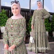 Gamis Model Baru 2024 Dress wanita dewasa gamis simple elegan ALETA MAXI kekinian dan fashionable