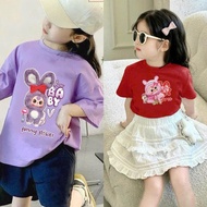 AT03- [tomnaukid] short sleeve t-shirt for girls BABY3 - sizes from 9-40Kg