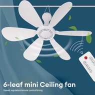Portable Ceiling Fan Mini USB Tent Fans for RV Camping Outdoor Hanging Gazebo Tents Ceiling Canopy Dorm Room Fan DC 5V