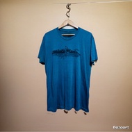 CASUAL INDUSTREES VINTAGE PULLOVER TSHIRT SHORT SLEEVE BLUE GREEN XL XLARGE EXTRA LARGE 23x30