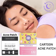 【gradient Love Butterfly Double Spelling Acne Sticker Beauty Acne Patch Patch Breathable Y9e7