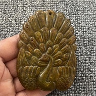 Antique Jade Craft Carving Magazine Ornaments 9.7