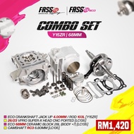 ECO COMBO Y15ZR 68MM/4 FULLSET FASSTEK