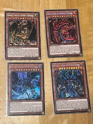 遊戲王 三幻魔 英文版 銀碎 幻魔王 神炎皇 降雷王 三幻神