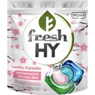 Fresh HY 4 In 1 Laundry Capsules Refill Cherry Blossom