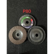 SAR P80 sandpaper, P80 polishing sandpaper, 100, 16mm