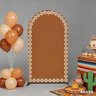 Mexican Fiesta Theme Arch Backdrop Cover Baby Shower Baptism Wedding Bridal Event Birthday Stretchy 