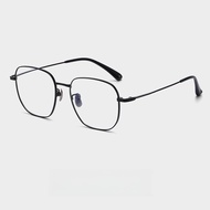 FIRADA แว่นตาแฟชั่นหรูหราวินเทจผู้ชายแว่นสี่เหลี่ยมไทเทเนียมแท้กรอบแว่นสายตาน้ำหนักเบาเป็นพิเศษ6210-
