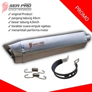 knalpot Only Silencer Sea Pro Exhaust Inlet 50mm 4.5 inch tube p45cm Type R4