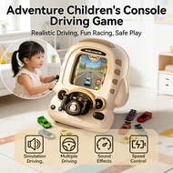 Driving Toy Game Simulation Adventure Wheel Kids Racing Console Children