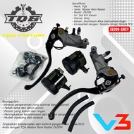 Right 2-tub brake Master set Kiri NMAX PCX TQ6 Z6209 Grey