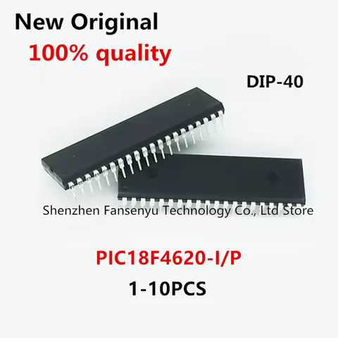 1-10pcs/lot PIC18F4620-I/P PIC18F4620 DIP-40 18F4620 Chipset