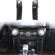 Voodonala for 4Runner ASB Carbon Fiber Air Conditioner Center Console HVAC Climate Adjustment Contro