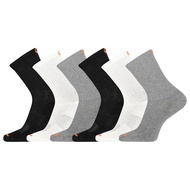 Merrell Men's and Women's Cushioned Cotton Socks-3 Pair Pack-Unisex Breathable Mesh Comfort Zones
