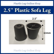 SL 1  2.5" Plastic Sofa Leg (SOFA, BED, CABINET SUPPORT LEG) (Best Selling Sofa Leg )