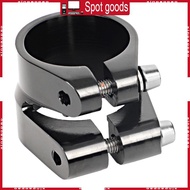 XI Reliable Double Fixation Clamp 31 8 34 9mm Bike Seat Post Clamp Seat Tube Collar
