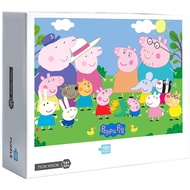 【ready Stock】 Peppa Pig Jigsaw Puzzles 300/500/1000 Pcs Puzzles Jigsaw Puzzle Adult Decompression Puzzle Creative Gift Super Difficult Small Puzzle Educational Puzzle