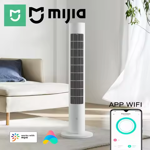 MIJIA Smart DC Frequency Conversion Tower Fan 2，150° Ultra - wide - angle Air Supply，Home Summer Fan