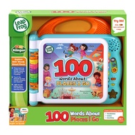 LeapFrog 100 Words about places I Go (Bilingual) | Educational Learning Book | Toys | 18mths+ | 3 mths Local warranty