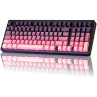 Creamy PBT ZORNHER with with Pad,Lighted Number Up Keycaps,Creamy Number Switches,Full Wireless,95% 
