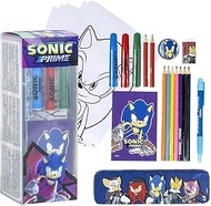 CERDÁ LIFE'S LITTLE MOMENTS Sonic Prime Inspired Stationery Set - Blue - 11 x 24 x 9.5 cm - Contains