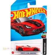 No. 34 CORVETTE C7 Z06 CONVERTIBLE CORVETTE Red Thai Hot Wheels HW R